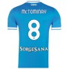 SSC SSC Napoli McTominay 8 Hjemme 2025-26 - Herre Fotballdrakt SSC SSC Napoli McTominay 8 Hjemme 2025-26 - Herre Fotballdrakt